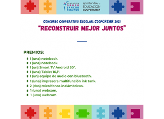 Lanzamiento del concurso escolar CoopCREAR 2021 fundación sancor seguros concurso escolar coopcrear 2021