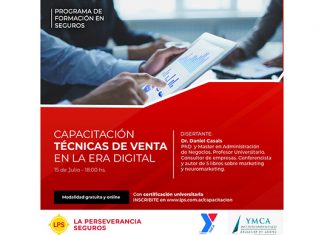 “Técnicas de ventas en la era digital”, nuevo taller de La Perseverancia Seguros la perseverancia seguros taller venta digital