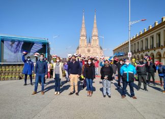 La ANSV comenzó la entrega de cascos para motociclistas bonaerenses ansv cascos motociclistas buenos aires
