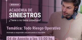 Castro Consultores: nueva edición de Academia de Siniestros castro consultores academia siniestros todo riesgo operativo