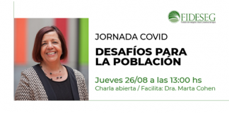 FIDESEG organiza charla sobre el COVID-19 junto a Marta Cohen fideseg charla covid marta cohen