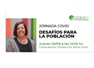 FIDESEG organiza charla sobre el COVID-19 junto a Marta Cohen fideseg charla covid marta cohen