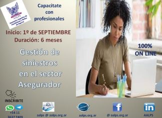 AALPS: curso de gestión de siniestros en el sector asegurador aalps curso gestión siniestros sector asegurador septiembre 2021