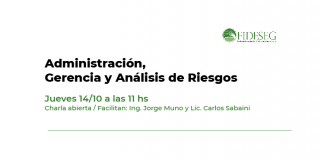 FIDESEG organiza la charla “Administración, gerencia y análisis de riesgo” fideseg charla administración gerencia análisis riesgo