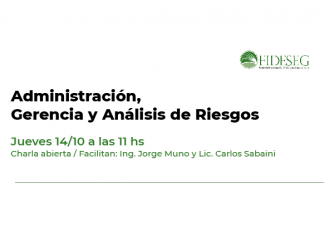 FIDESEG organiza la charla “Administración, gerencia y análisis de riesgo” fideseg charla administración gerencia análisis riesgo