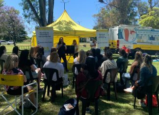 La Caja participó de la Clínica de Conducción Segura de Autos la caja clínica conducción segura autos