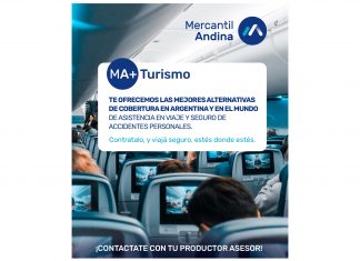 Mercantil Andina amplió su seguro de viaje MA+ Turismo mercantil andina ma turismo viaje seguros argentina mundo