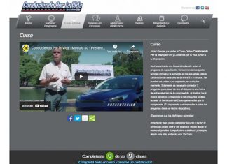 Conduciendo por la Vida, nuevo edición del curso online de educación vial conduciendo vida curso online educacion vial luchemos
