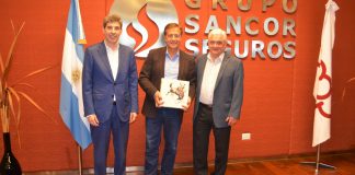 Invitado por el Grupo Sancor Seguros, el gobernador de Mendoza visitó Sunchales grupo sancor seguros gobernador mendoza sunchales