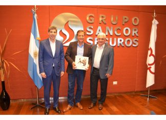 Invitado por el Grupo Sancor Seguros, el gobernador de Mendoza visitó Sunchales grupo sancor seguros gobernador mendoza sunchales