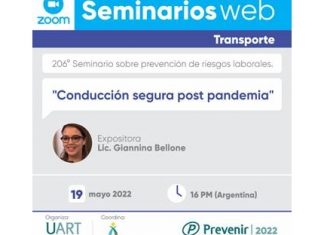 Riesgos laborales en el transporte: comienza el Programa Prevenir 2022 uart riesgos laborales transporte programa prevenir 2022