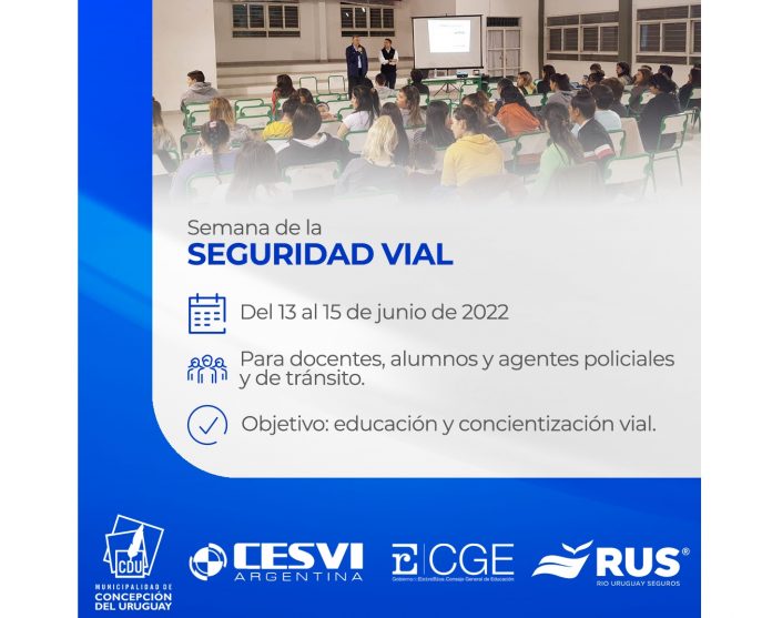 rus semana seguridad vial concepción uruguay