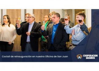 Cooperación Seguros reinauguró oficialmente su Oficina San Juan cooperación seguros oficina san juan