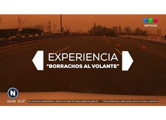 Alcohol al manejar: experiencia de CESVI Argentina y Telefe Noticias alcohol manejo cesvi argentina telefe noticias informe