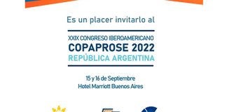 Programa del XXIX Congreso Iberoamericano COPAPROSE que tendrá lugar en la Argentina programa xxix congreso iberoamericano copaprose argentina fapasa