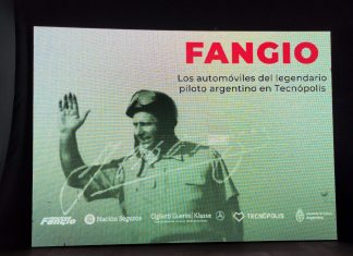 Nación Seguros acompaña la muestra Fangio en Tecnópolis nación seguros muestra fangio tecnópolis