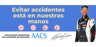 Agustín Canapino se suma a la campaña “Evitar accidentes está en nuestras manos” aacs agustín canapino campaña evitar accidentes nuestras manos
