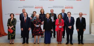 La reina Sofía presidió la entrega de los Premios Sociales de Fundación Mapfre fundación mapfre reina sofía premios sociales