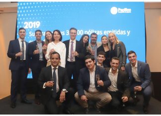 Celebración por los cinco años de Pacífico Seguros pacífico seguros celebración cinco años