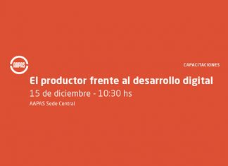 “El productor frente al desarrollo digital”, una capacitación de AAPAS aapas productor desarrollo digital capacitación