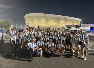 Qatar: ganadores del programa Ganá Más del Grupo Sancor Seguros junto a la Selección grupo sancor seguros ganadores programa ganá mas selección qatar