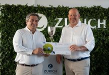Hoyo 18 Solidario: Zurich realizó una donación a la Fundación Integrar zurich hoyo solidario donación fundación integrar