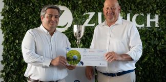 Hoyo 18 Solidario: Zurich realizó una donación a la Fundación Integrar zurich hoyo solidario donación fundación integrar