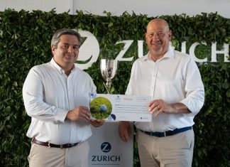 Hoyo 18 Solidario: Zurich realizó una donación a la Fundación Integrar zurich hoyo solidario donación fundación integrar