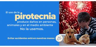 Campaña de concientización: la AACS alerta sobre el uso de la pirotecnia aacs campaña concientización uso pirotecnia