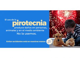 Campaña de concientización: la AACS alerta sobre el uso de la pirotecnia aacs campaña concientización uso pirotecnia