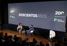 Bicentenario de Banco Provincia: Felipe Pigna presentó un libro y un documental banco provincia bicentenario felipe pigna libro documental