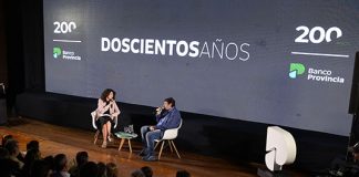 Bicentenario de Banco Provincia: Felipe Pigna presentó un libro y un documental banco provincia bicentenario felipe pigna libro documental