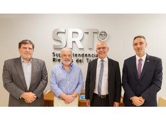 Reunión entre la SRT y la Asociación Internacional de la Seguridad Social srt reunión asociación internacional seguridad social aiss