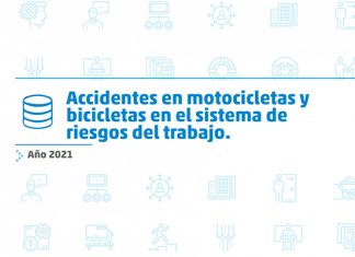 Riesgos del trabajo: los siniestros con motos y bicicletas representaron el 7,9% del total srt riesgos trabajo siniestros motos bicicletas 2021