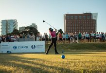 Abierto del Sur: Zurich donó 4 millones de pesos a ASDEMAR en el cierre zurich asdemar abierto sur golf