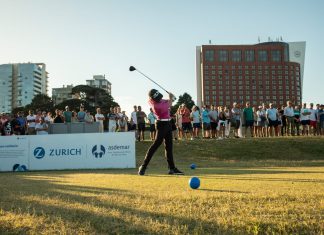 Abierto del Sur: Zurich donó 4 millones de pesos a ASDEMAR en el cierre zurich asdemar abierto sur golf