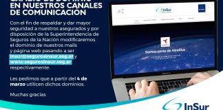 Nuevo dominio del sitio web de InSur insur nuevo dominio sitio web