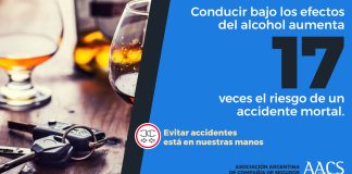 Campaña de la AACS para evitar el consumo de bebidas alcohólicas al volante aacs campaña consumo bebidas alcohólicas volante