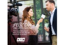 ATM Seguros saluda a todos los periodistas en su día atm seguros día periodistas 2024