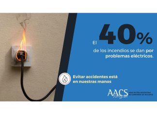 La AACS difunde su campaña de prevención de accidentes en el hogar aacs-campana-concientizacion-incendios-hogar