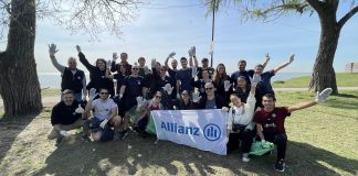 Allianz Argentina se sumó al World Cleanup Day 2024 allianz argentina world cleanup day 2024