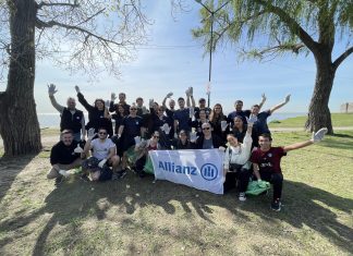 Allianz Argentina se sumó al World Cleanup Day 2024 allianz argentina world cleanup day 2024