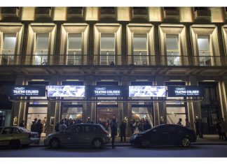 La Caja sponsoreó al Teatro Coliseo en 2024 la caja sponsor teatro coliseo 2024