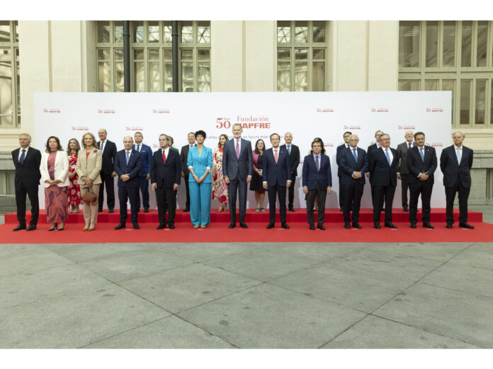 fundación mapfre rey españa aniversario 50