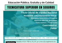 Tecnicatura Superior en Seguros en el IFTS N° 1 tecnicatura superior seguros ifts junio 2025