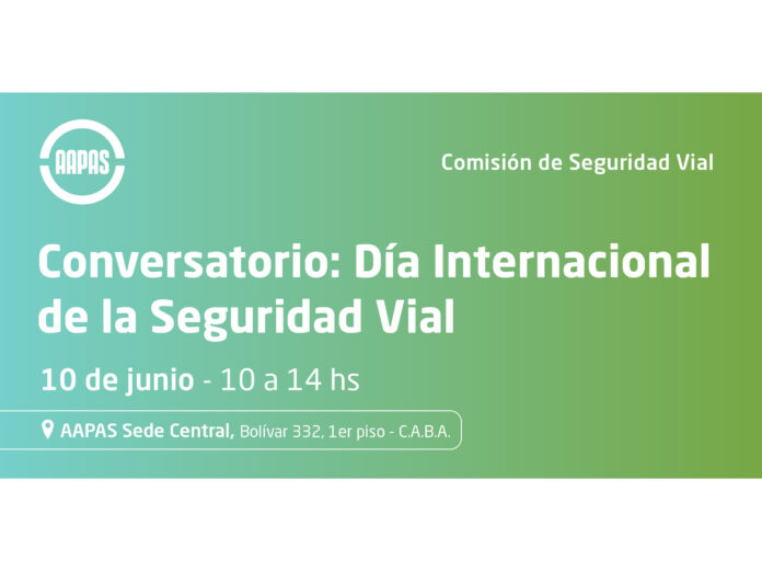 aapas conversatorio día internacional seguridad vial