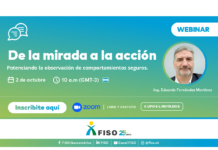 “De la mirada a la acción”, nuevo webinar de FISO fiso webinar mirada acción