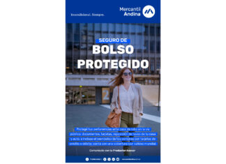 Bolso Protegido, un nuevo producto de Mercantil Andina que ya está integrado a su portal de autogestión bolso protegido mercantil andina