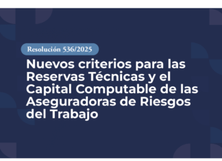 Nuevos criterios para las reservas técnicas y el capital computable de las ART reservas técnicas capital computable art
