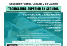 Tecnicatura Superior en Seguros: abierta la inscripción en el IFTS N° 1 ifts tecnicatura seguros 2026